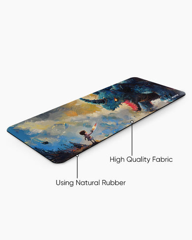 Dreams against Reality [BREATHE] Panaroma Desk Mat
