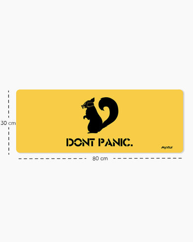 Dont Panic Panaroma Desk Mat