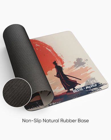 Dragon Samurai [BREATHE] Panaroma Desk Mat