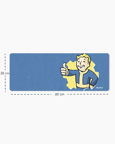 Fallout Vault Boy Panaroma Desk Mat