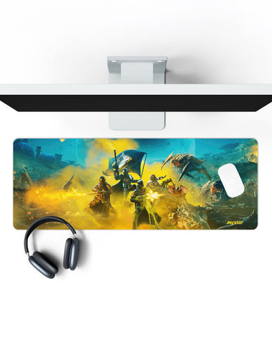 Hero for Helldivers Panaroma Desk Mat