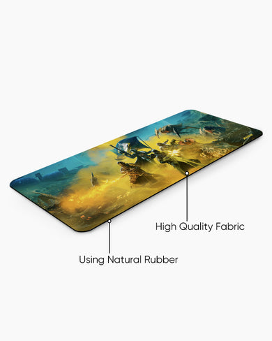 Hero for Helldivers Panaroma Desk Mat