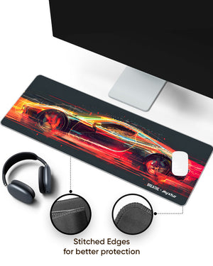 Need for Speed  Panaroma Desk Mat Stitched 1