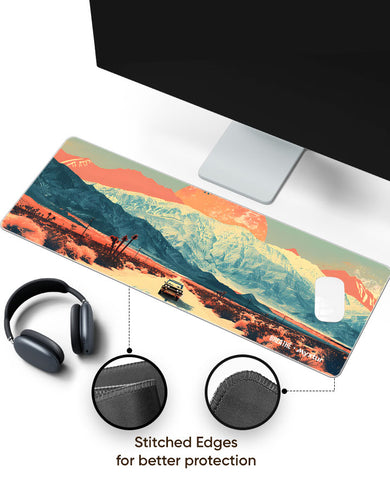 Peak Ignition [BREATHE] Panaroma Desk Mat