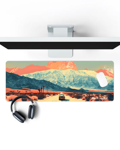 Peak Ignition [BREATHE] Panaroma Desk Mat