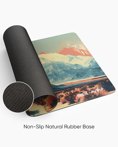 Peak Ignition [BREATHE] Panaroma Desk Mat