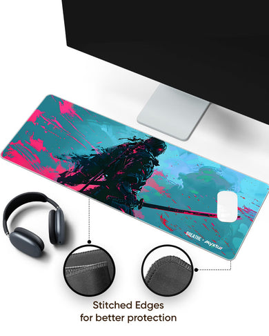 Possessed Warrior [BREATHE] Panaroma Desk Mat