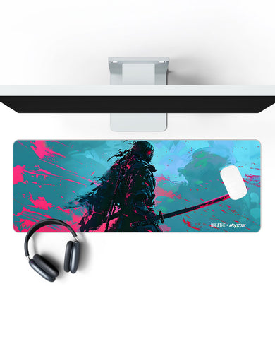 Possessed Warrior [BREATHE] Panaroma Desk Mat