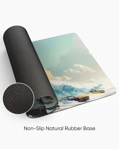 Ride Surfing [BREATHE] Panaroma Desk Mat