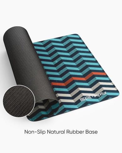 Ridges On Waves Panaroma Desk Mat