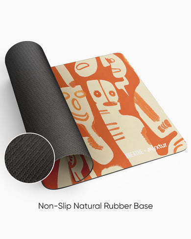 Tribal Art [BREATHE] Panaroma Desk Mat