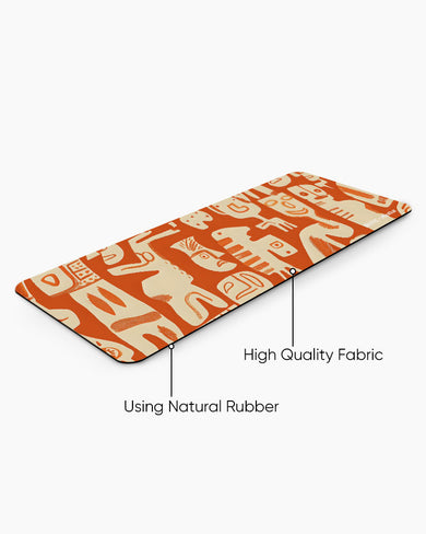 Tribal Art [BREATHE] Panaroma Desk Mat