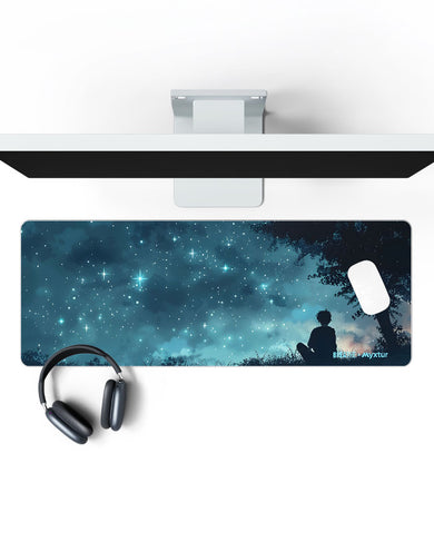 Under the Stars [BREATHE] Panaroma Desk Mat