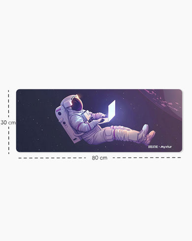 Work Work Work [BREATHE] Panaroma Desk Mat