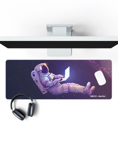 Work Work Work [BREATHE] Panaroma Desk Mat