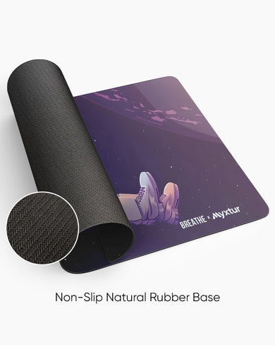 Work Work Work [BREATHE] Panaroma Desk Mat
