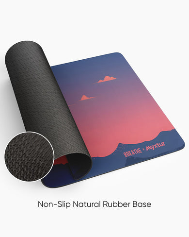 Zen Mode [BREATHE] Panaroma Desk Mat