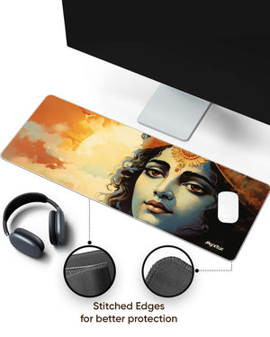 Krishna Harmony Grace Panaroma Desk Mat Stitched 1