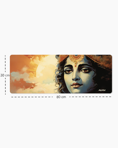 Krishna Harmony Grace Panaroma Desk Mat