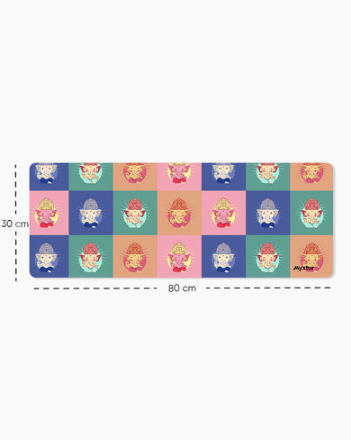 Ganesha-Endless Blessings Panaroma Desk Mat