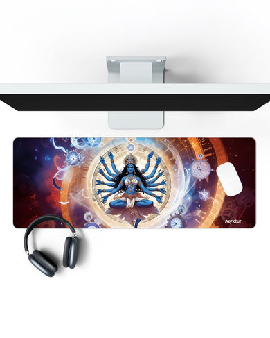 Kali-Goddess of Time Panaroma Desk Mat