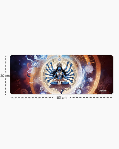 Kali-Goddess of Time Panaroma Desk Mat