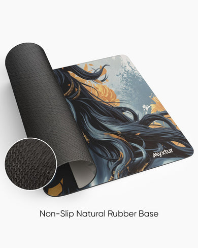 Serenity of Shiva Panaroma Desk Mat