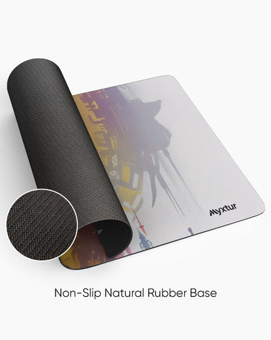 Shiva Cyberpunked Panaroma Desk Mat