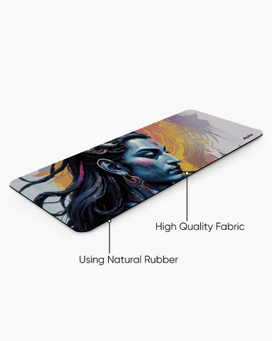 Shiva Cyberpunked Panaroma Desk Mat