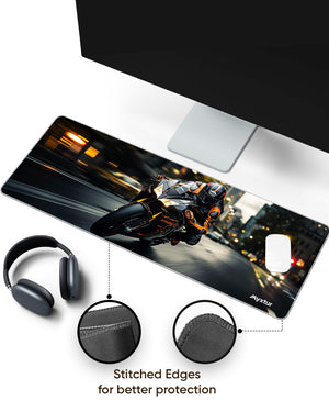 City Road Racer Panaroma Desk Mat Stitched 1