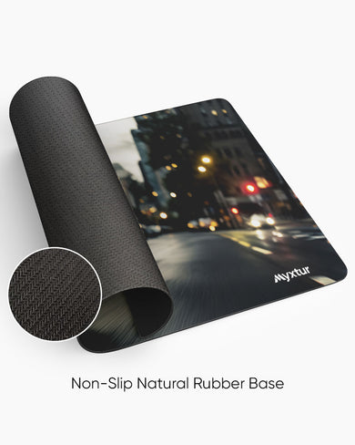 City Road Racer Panaroma Desk Mat