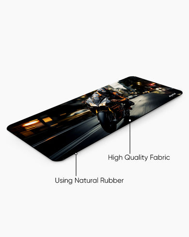 City Road Racer Panaroma Desk Mat