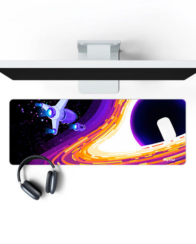Cosmic Vortex Panaroma Desk Mat