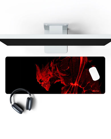 Dark Monster Surge Panaroma Desk Mat
