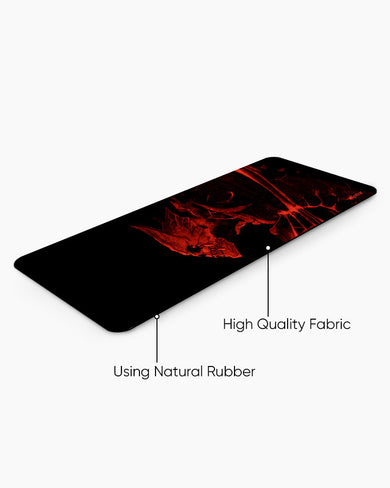Dark Monster Surge Panaroma Desk Mat