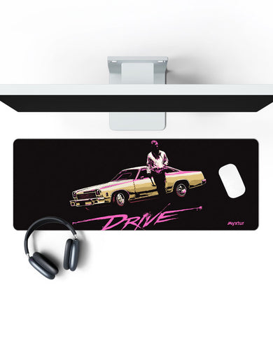 Drive Iconic Movie Panaroma Desk Mat