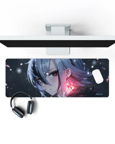Genshin Impact-Arlecchino Panaroma Desk Mat