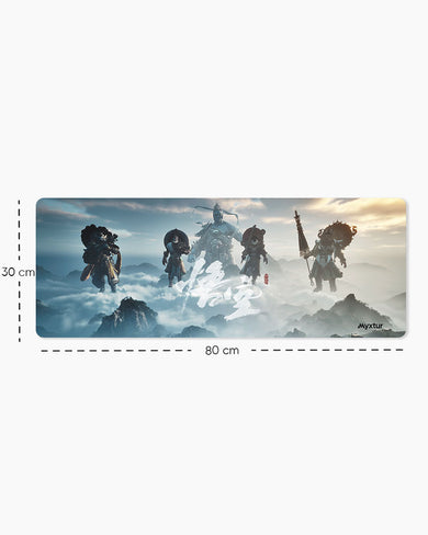 Gods of the Celestial Realm Panaroma Desk Mat