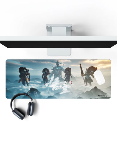 Gods of the Celestial Realm Panaroma Desk Mat