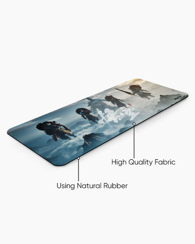 Gods of the Celestial Realm Panaroma Desk Mat