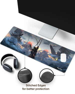 Heavenly Guardians Panaroma Desk Mat Stitched 1