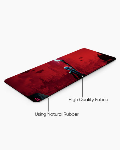 League of Legends-Jinx Panaroma Desk Mat