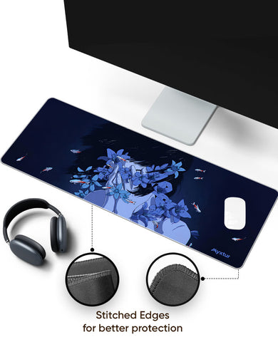 Perfect Blue- Serenity Panaroma Desk Mat