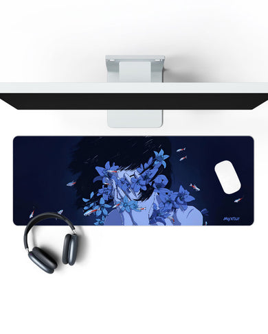 Perfect Blue- Serenity Panaroma Desk Mat