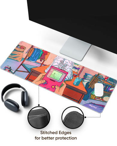 Retro Game Boy Panaroma Desk Mat