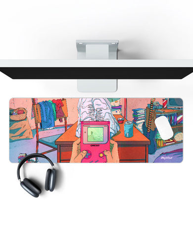 Retro Game Boy Panaroma Desk Mat
