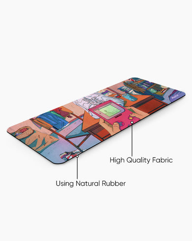 Retro Game Boy Panaroma Desk Mat