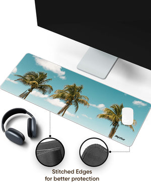 Tropical Breeze Sky Panaroma Desk Mat Stitched 1