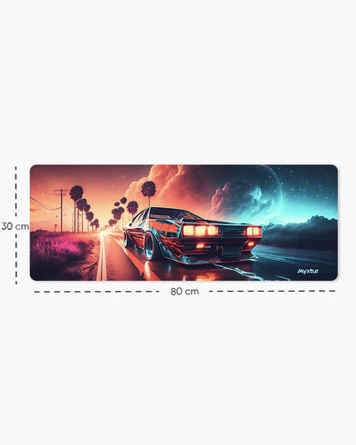 Vibrant Ride Panaroma Desk Mat