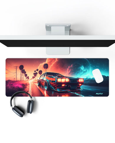 Vibrant Ride Panaroma Desk Mat